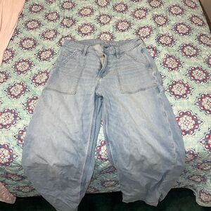 American Eagle Outfitters Light Blue Flare Jeans